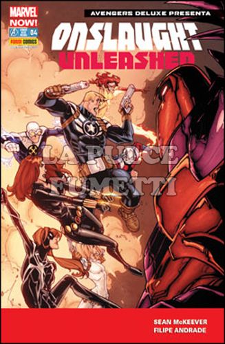 AVENGERS DELUXE PRESENTA # 4 - ONSLAUGHT SCATENATO!